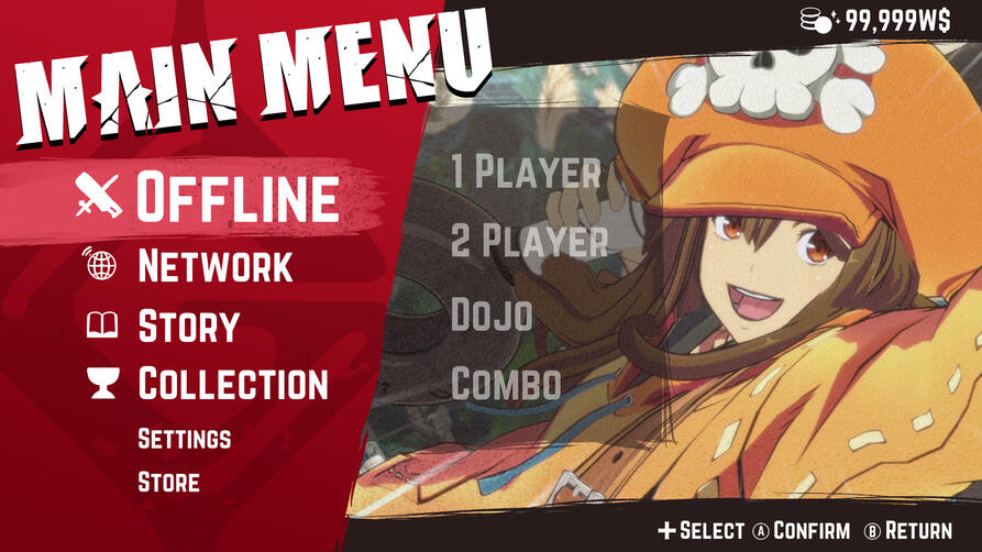 New Main Menu Concept for Guilty Gear Strive (I did not work on this game)