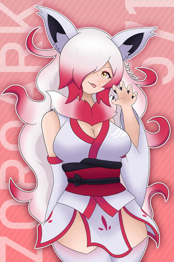 Hisuian Zoroark Gijinka Hisuian Zoroark Gijinka