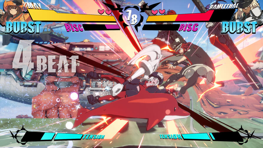 New Hud Concept for Guilty Gear Strive (I did not work on this game)